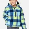 Adjmi Outerwear Patterned Faux Sherpa Zip-Front Hoodie 1 Adjmi Outerwear Patterned Faux Sherpa Zip-Front Hoodie
