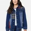 Adjmi Outerwear Patchwork Denim Jacket