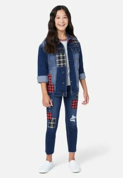 Adjmi Outerwear Patchwork Denim Jacket