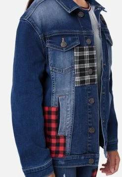 Adjmi Outerwear Patchwork Denim Jacket