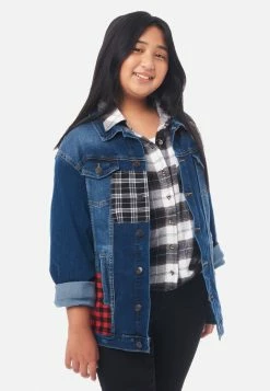 Adjmi Outerwear Patchwork Denim Jacket