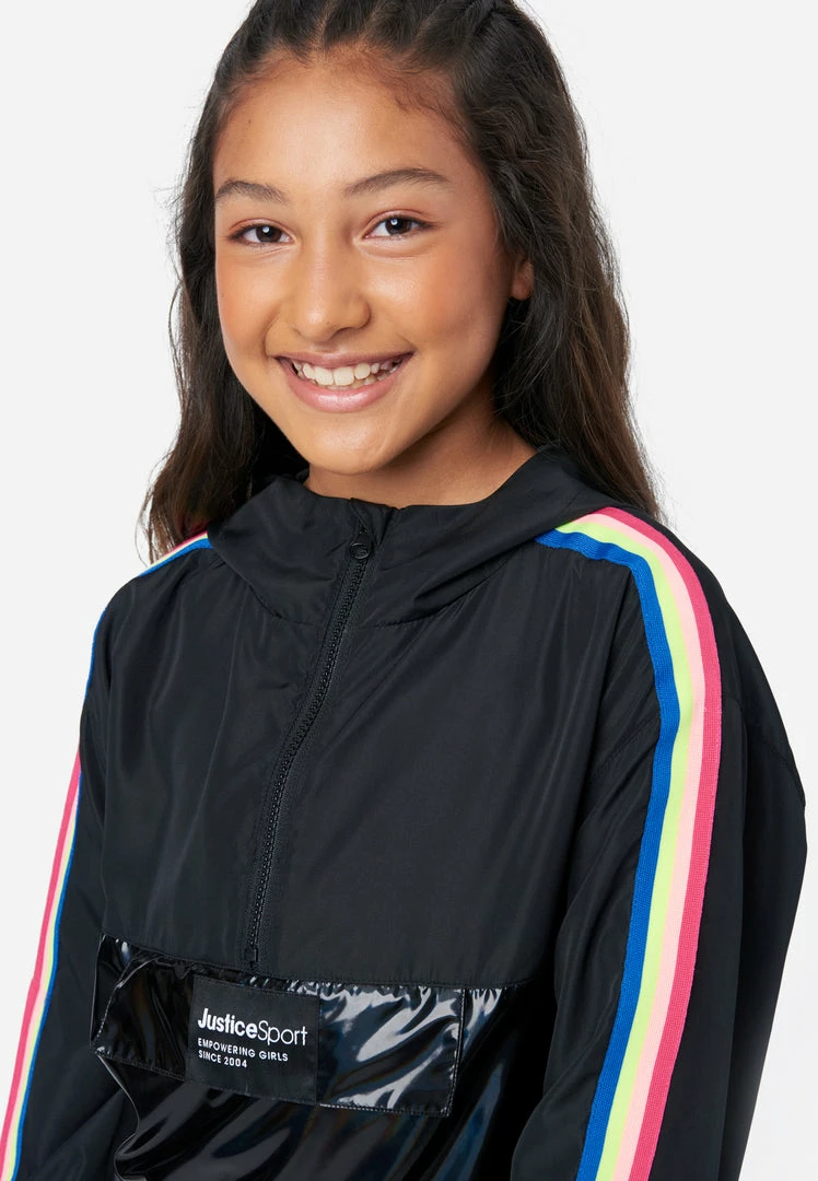 Adjmi J Sport Hooded Packable Windbreaker Activewear 4 Adjmi J Sport Hooded Packable Windbreaker Activewear