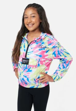 Adjmi Activewear J Sport Packable Hooded Windbreaker