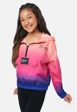 Adjmi J Sport Hooded Packable Windbreaker