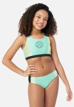 Inmocean Collection X By Justice Color Block Bikini Swim Set