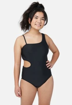 Inmocean Patterned Reversible Cut-Out One-Piece Swimsuit