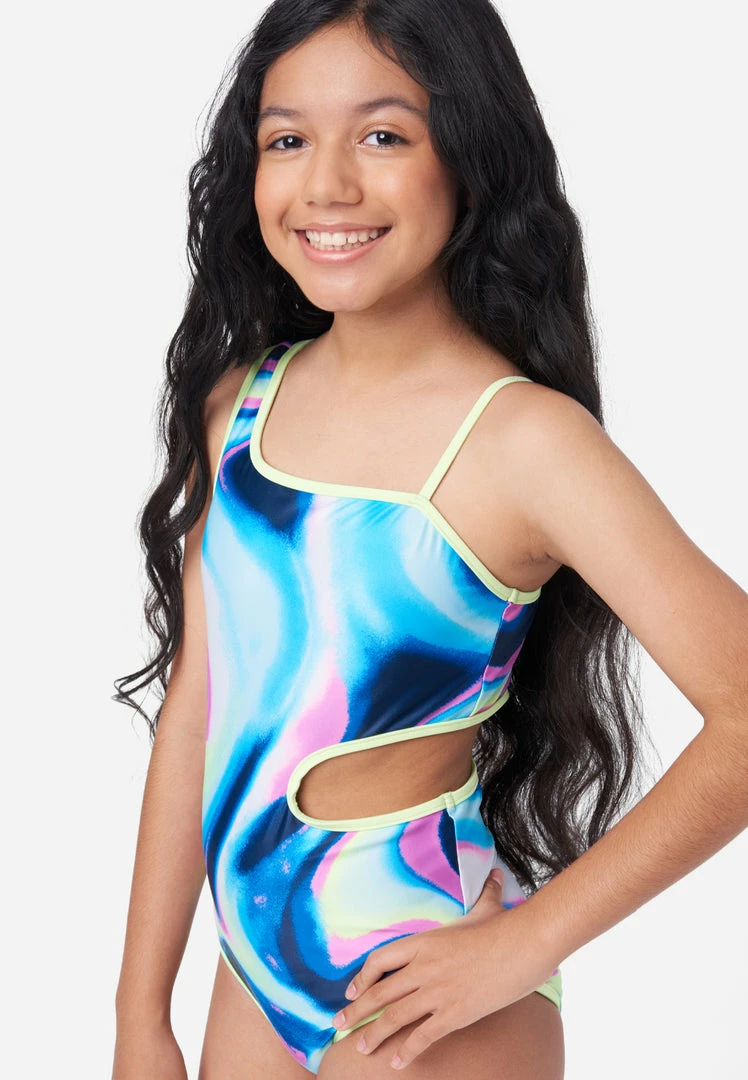 Inmocean Patterned Reversible Cut-Out One-Piece Swimsuit 5 Inmocean Patterned Reversible Cut-Out One-Piece Swimsuit
