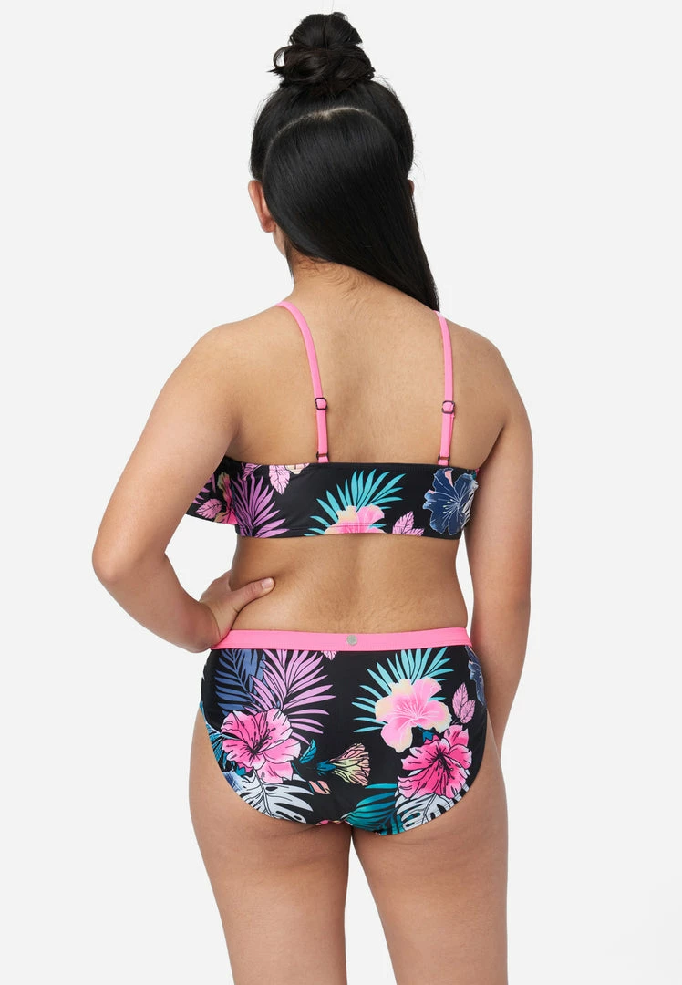 Inmocean Floral Lace-Up Bikini Swim Set 4 Inmocean Floral Lace-Up Bikini Swim Set