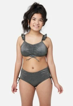 Inmocean Patterned Ruched Bikini Swim Set