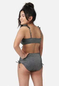 Inmocean Patterned Ruched Bikini Swim Set