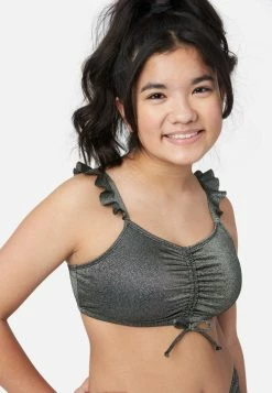 Inmocean Patterned Ruched Bikini Swim Set