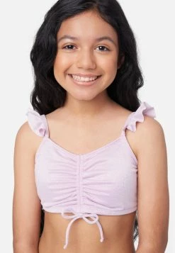 Inmocean Patterned Ruched Bikini Swim Set