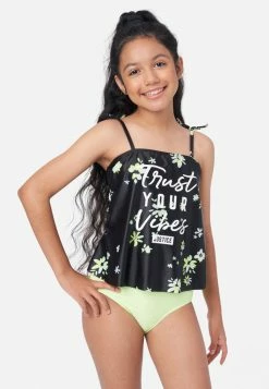 Inmocean Floral Graphic Tankini Swim Set