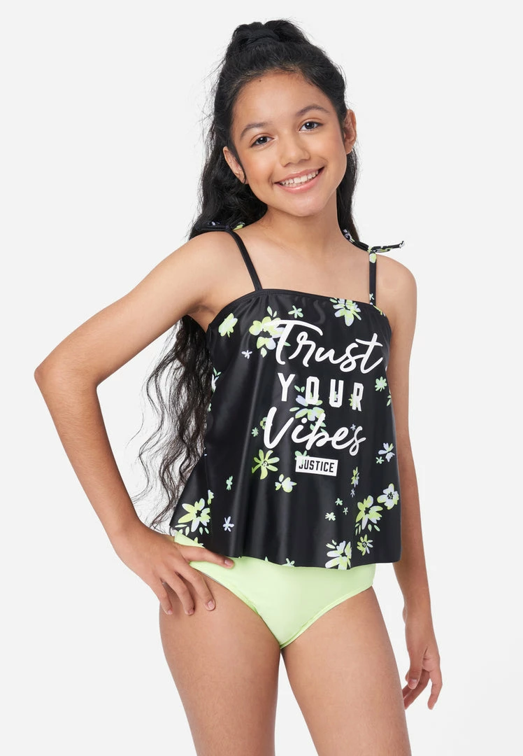 Inmocean Floral Graphic Tankini Swim Set 3 Inmocean Floral Graphic Tankini Swim Set