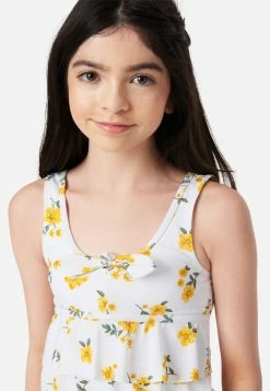 Inmocean Floral Ruffle Tankini Swim Set