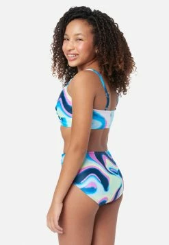 Inmocean Patterned High-Waist Bikini Swim Set
