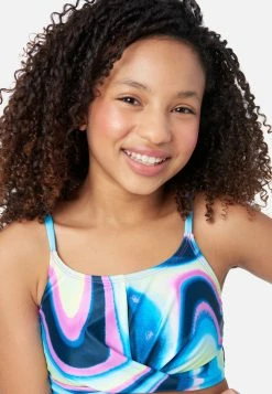 Inmocean Patterned High-Waist Bikini Swim Set