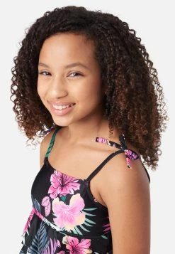 Inmocean Patterned Ruffle Tankini Swim Set