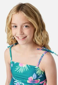 Inmocean Patterned Ruffle Tankini Swim Set
