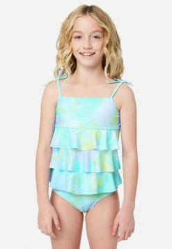 Inmocean Patterned Ruffle Tankini Swim Set 12 Inmocean Patterned Ruffle Tankini Swim Set
