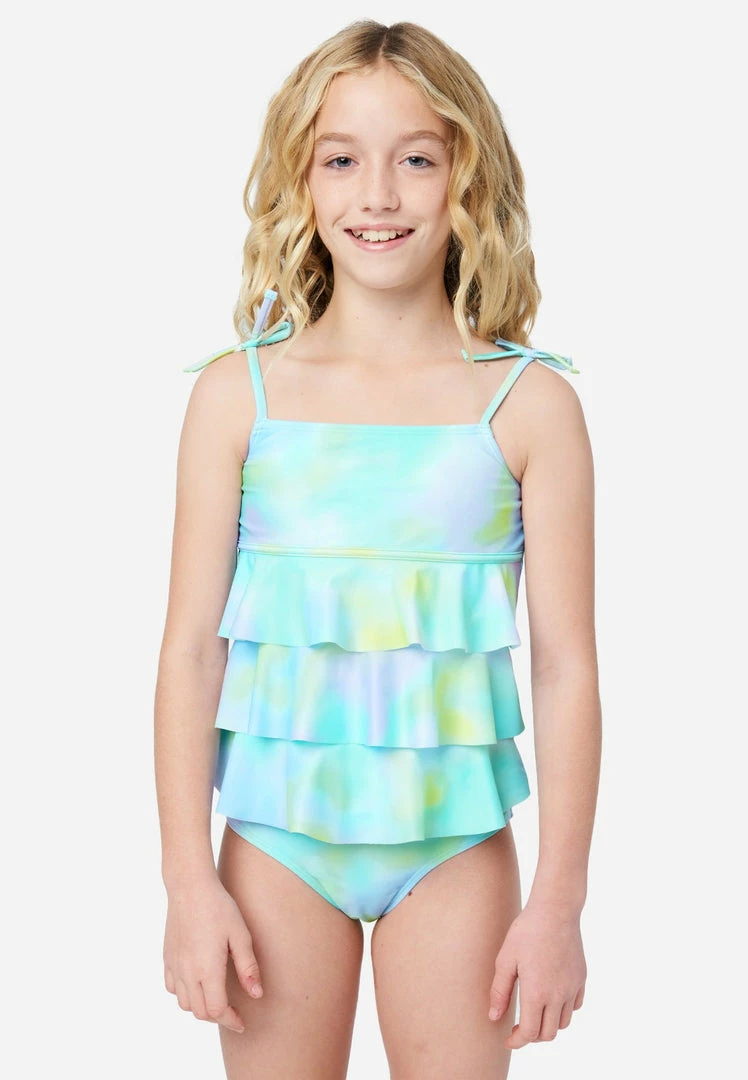 Inmocean Patterned Ruffle Tankini Swim Set 6 Inmocean Patterned Ruffle Tankini Swim Set