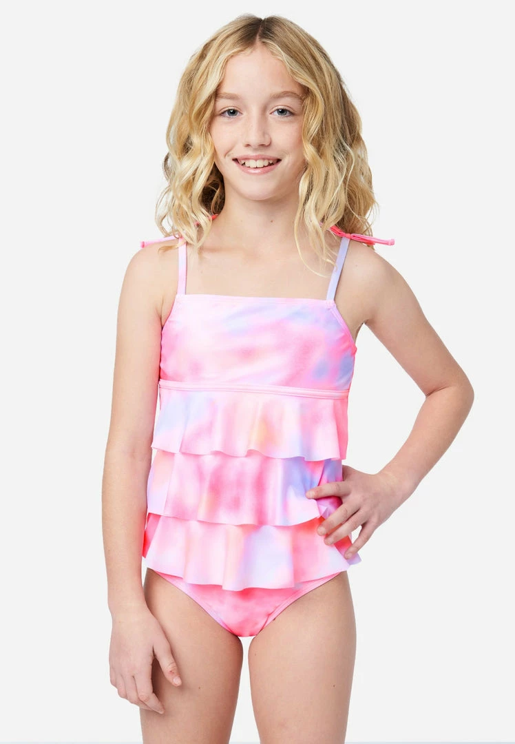Inmocean Patterned Ruffle Tankini Swim Set 3 Inmocean Patterned Ruffle Tankini Swim Set