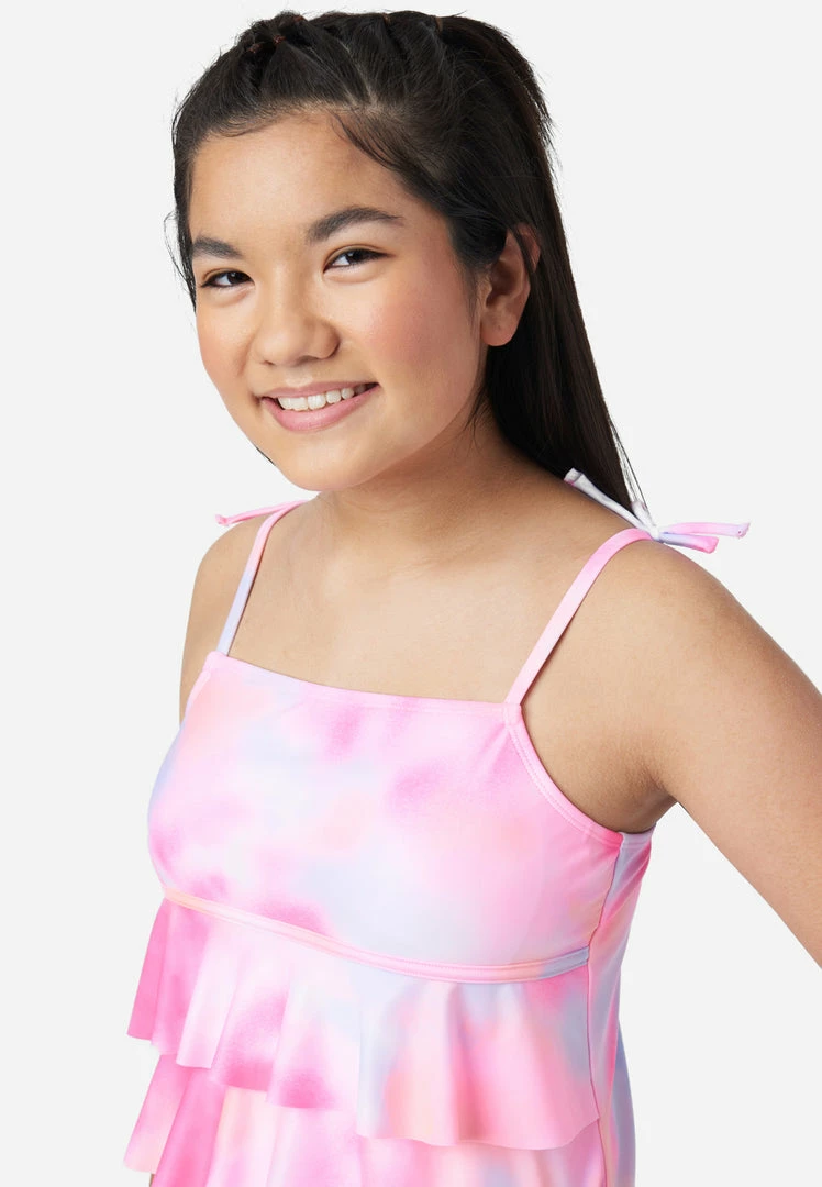 Inmocean Patterned Ruffle Tankini Swim Set 9 Inmocean Patterned Ruffle Tankini Swim Set