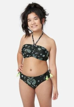 Inmocean Patterned Halter Bikini Swim Set