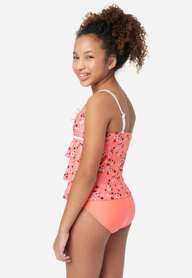 Inmocean Patterned Lace-Up Tankini Swim Set 7 Inmocean Patterned Lace-Up Tankini Swim Set