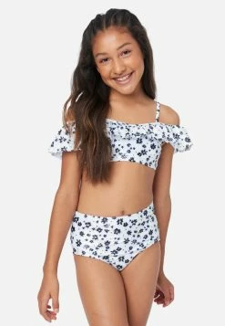 Inmocean Floral Off-Shoulder Bikini Swim Set