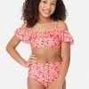 Inmocean Floral Off-Shoulder Bikini Swim Set 1 Inmocean Floral Off-Shoulder Bikini Swim Set