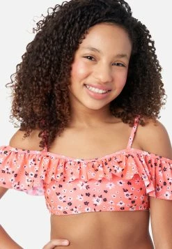 Inmocean Floral Off-Shoulder Bikini Swim Set