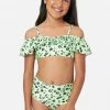 Inmocean Floral Off-Shoulder Bikini Swim Set