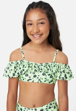 Inmocean Floral Off-Shoulder Bikini Swim Set