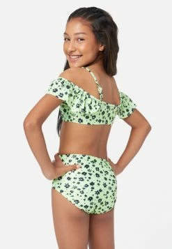Inmocean Floral Off-Shoulder Bikini Swim Set 8 Inmocean Floral Off-Shoulder Bikini Swim Set