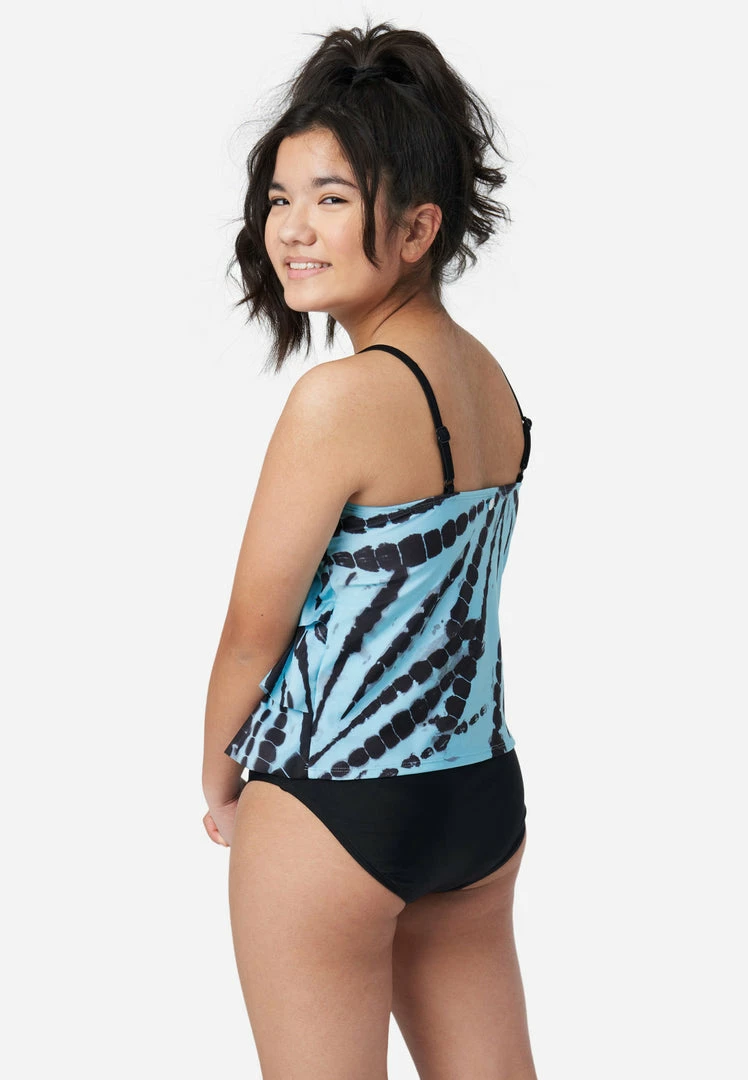 Inmocean Patterned Lace-Up Tankini Swim Set 7 Inmocean Patterned Lace-Up Tankini Swim Set