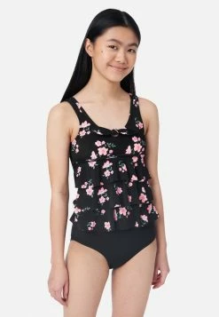 Inmocean Floral Ruffle Tankini Swim Set