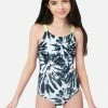 Inmocean Tie-Dye One-Piece Swimsuit 1 Inmocean Tie-Dye One-Piece Swimsuit
