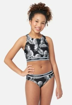 Inmocean J Sport Patterned Racerback Bikini Swim Set