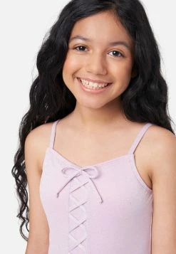 Inmocean Lace-Up One-Piece Swimsuit