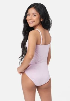 Inmocean Lace-Up One-Piece Swimsuit
