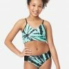 Inmocean Patterned Wrap Bikini Swim Set