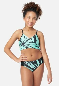 Inmocean Patterned Wrap Bikini Swim Set