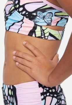 Inmocean Patterned Wrap Bikini Swim Set