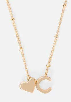 Jacmel Goldtone Initial Pendant Necklace