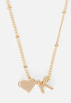 Jacmel Bags & Accessories Goldtone Initial Pendant Necklace