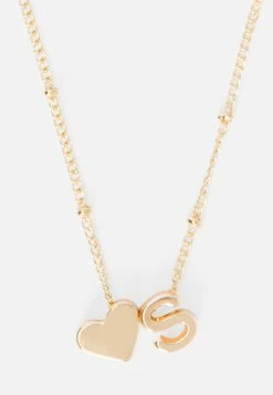 Jacmel Bags & Accessories Goldtone Initial Pendant Necklace