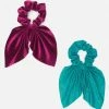 FANTASIA Shimmer & Velvet Tail Twister Hair Tie Set