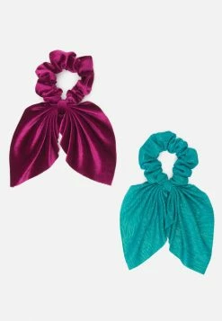 FANTASIA Shimmer & Velvet Tail Twister Hair Tie Set