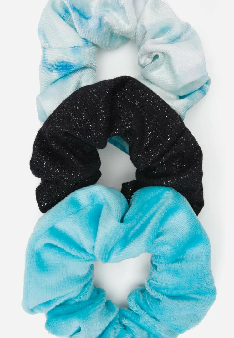 FANTASIA Bags & Accessories Velvet & Shimmer Hair Tie Set 4 FANTASIA Bags & Accessories Velvet & Shimmer Hair Tie Set